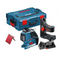 Linijinis lazerinis nivelyras Bosch GLL 3-80 P Professional + universalus laikiklis BM 1