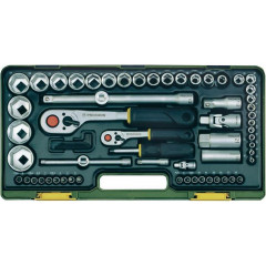 Colinių galvučių rink PROXXON 1/4"+1/2" 65 dalių 