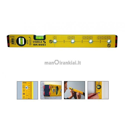 Elektriko gulsčiukas Stabila 70 electric/43 cm