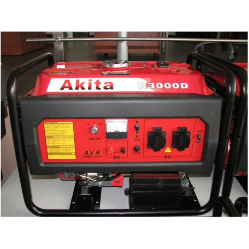Generatorius Akita R3000D (3kW, vienfazis)