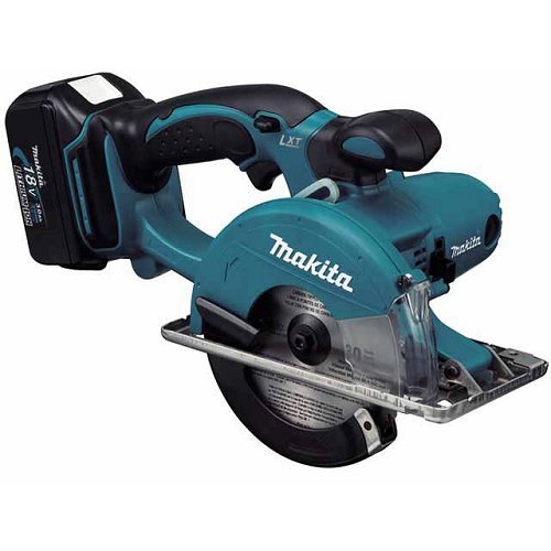 Akumuliatorinis rankinis diskinis pjūklas Makita BCS550RFE