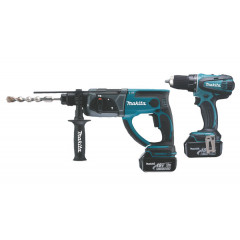 Akumuliatorinių įrankių komplektas Makita DLX2032X