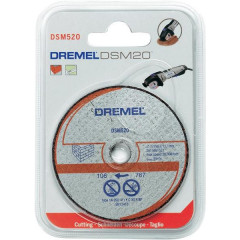 DREMEL DSM520 mūro pjovimo diskas DSM20 įrankiui