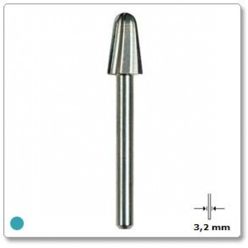 Graviravimo freza elipsinė 6,4 mm Dremel (117)