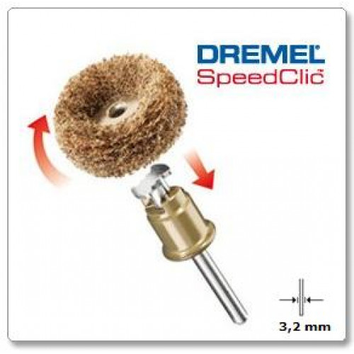 DREMEL SpeedClic  smulkus baigiamojo šlifavimo diskas (511S), 2 vnt.