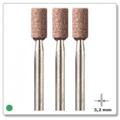 Aliuminio oksido šlifavimo akmuo 4,8 mm Dremel (8153), 3 vnt.