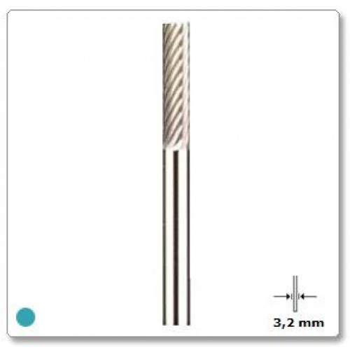 Volframo karbido frezavimo grąžtas Dremel 9901 (3,2 mm)