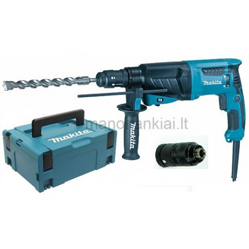 Perforatorius trijų funkcijų Makita HR2630TJ