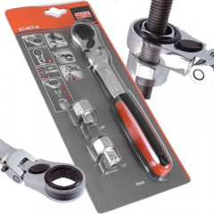 Kilpinė terkšlė 1/4" Bahco S140T su 1/2" ir 3/8" perėjimais Bahco S140T-R