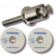Du pjovimo diskeliai Dremel D38mm su koteliu (2+1) SC406