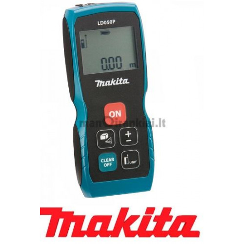 Lazerinis atstumo matuoklis Makita LD050P