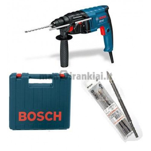 Perforatorius Bosch GBH 2-20 D + priedai
