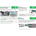 Trijų funkcijų perforatorius Hitachi DH28PCY